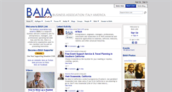 Desktop Screenshot of link.baia-network.org