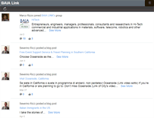 Tablet Screenshot of link.baia-network.org